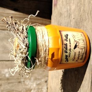 "Pumpkin Butter" jar art home decor